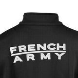 Sweat à glissière Ares French Army polycoton 350 g/m² brodé dos et drapeau manche