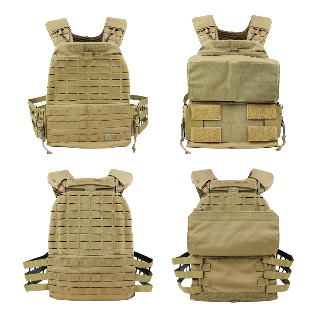 Cummerbund Vigilant ROC Hybride Tactec Gen 2 en laminé découpé au laser vendu par paire