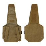 Poche pour plaque balistique latérale Vigilant vendue par paire fixation MOLLE PALS