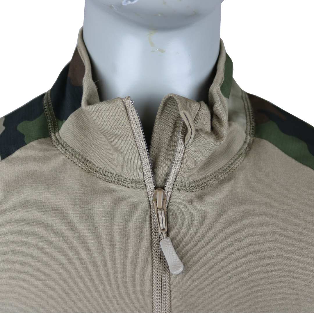 Chemise de combat UBAS Vigilant manches miniripstop polycoton 50/50 et coudes renforcés