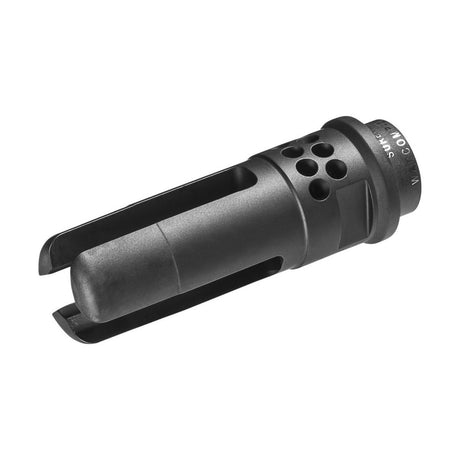 Cache-flamme compensateur Surefire Warcomp ouvert supprimant 98 % de l'éclair de bouche