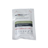 Pansement hémostatique WoundClot Trauma bande 8 x 100 cm pour comblement de plaie